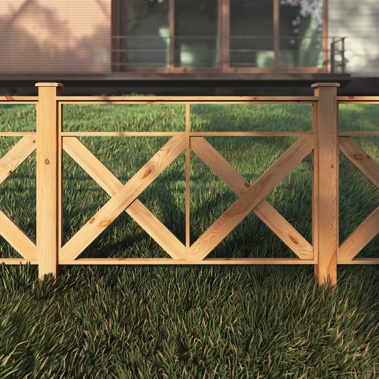 DIY, PDF, X Style Fence Panel Plans