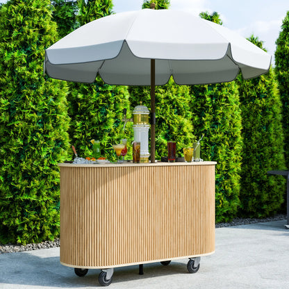 DIY PDF Collapsible Drink Cart Plans – Build a Stylish and Functional Folding Beverage Cart!
