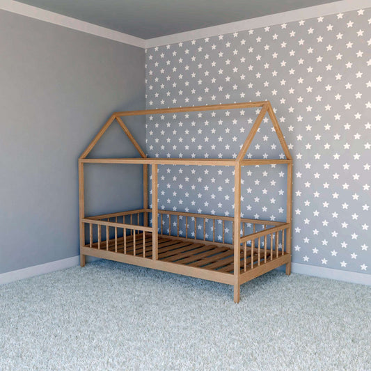 DIY, PDF, Toddler House Bed Plans, US Twin Size