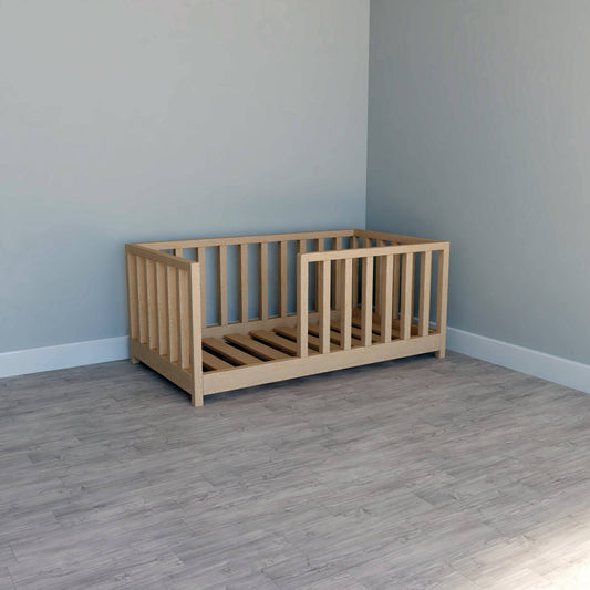 DIY, PDF, Montessori Floor Bed Plans, US Crib Size