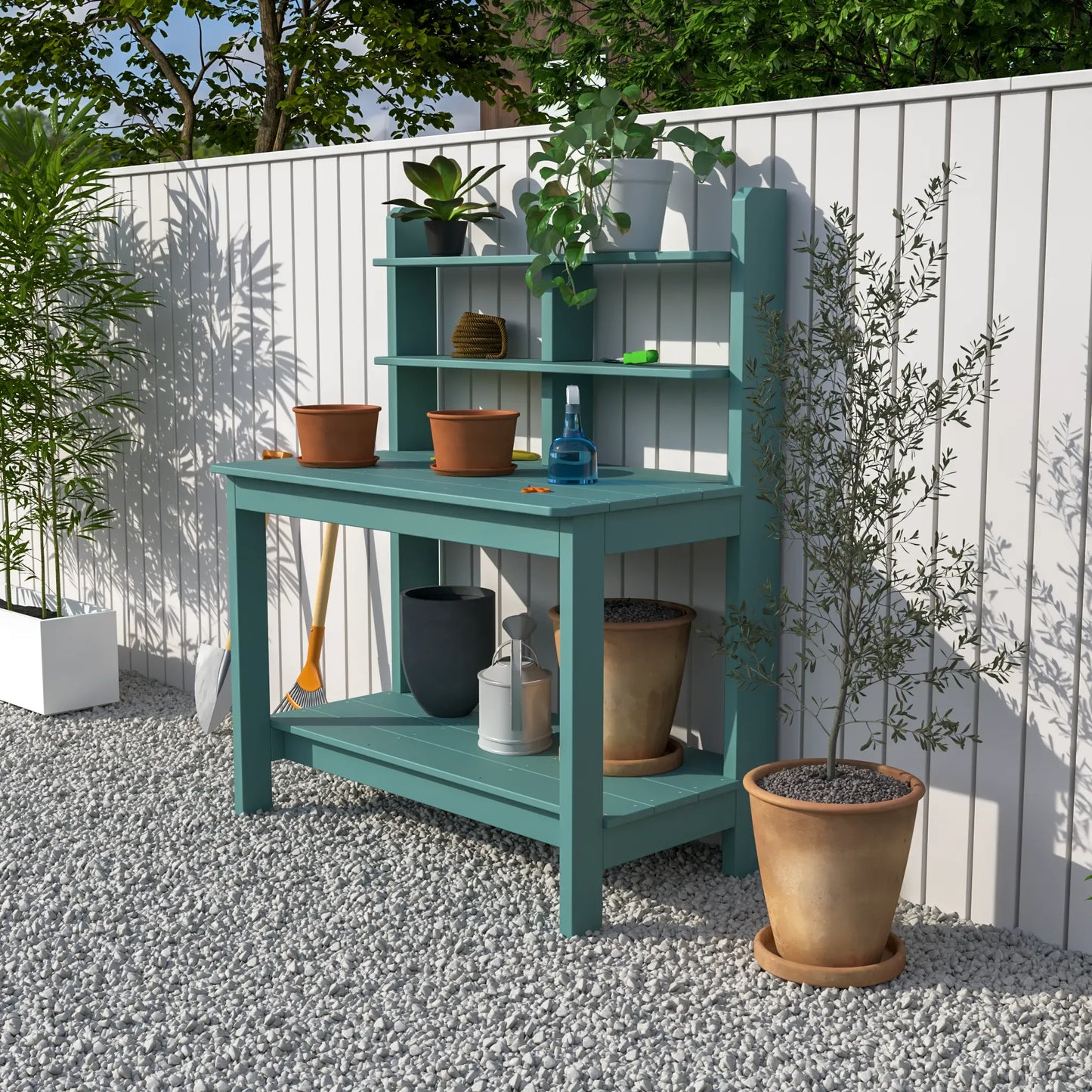 DIY Potting Bench Plans (PDF Guide)