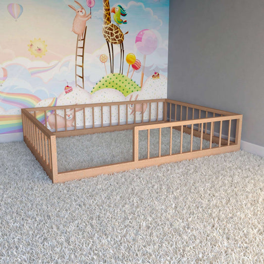 DIY, PDF, Montessori Floor Bed Plans, US Full Size