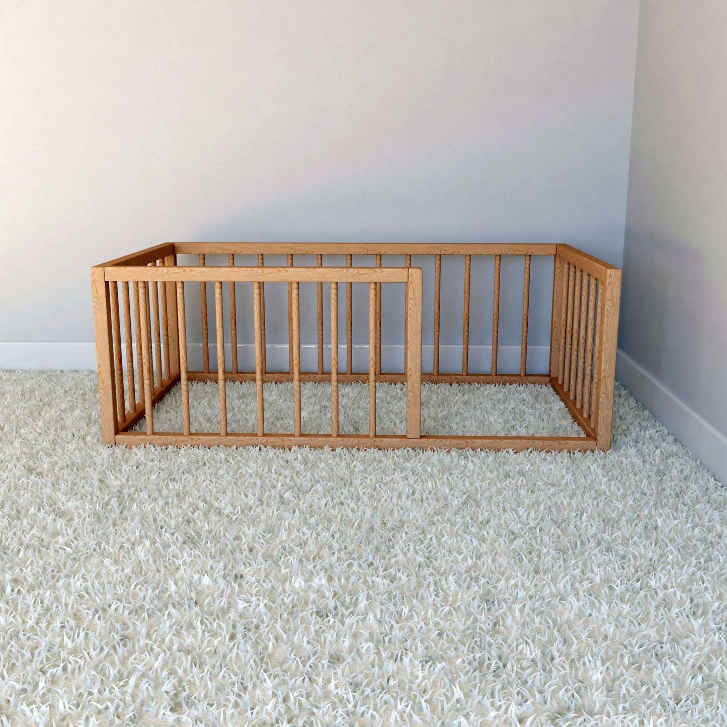 DIY, PDF, Montessori Floor Bed Plans, US Crib Size