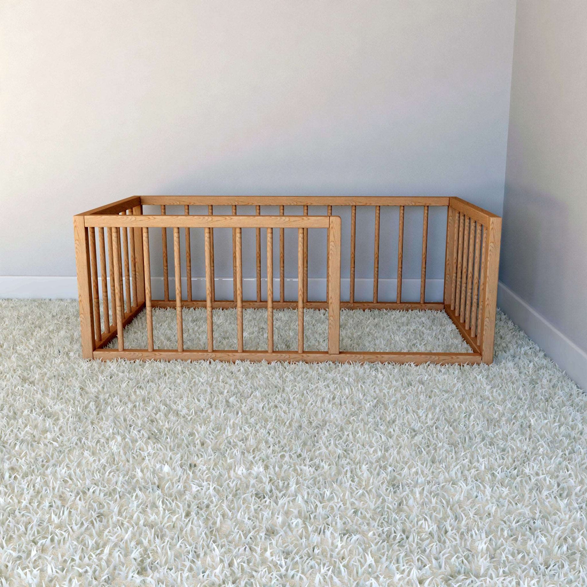 DIY, PDF, Montessori Floor Bed Plans, US Crib Size