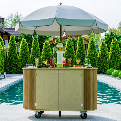 DIY PDF Collapsible Drink Cart Plans – Build a Stylish and Functional Folding Beverage Cart!