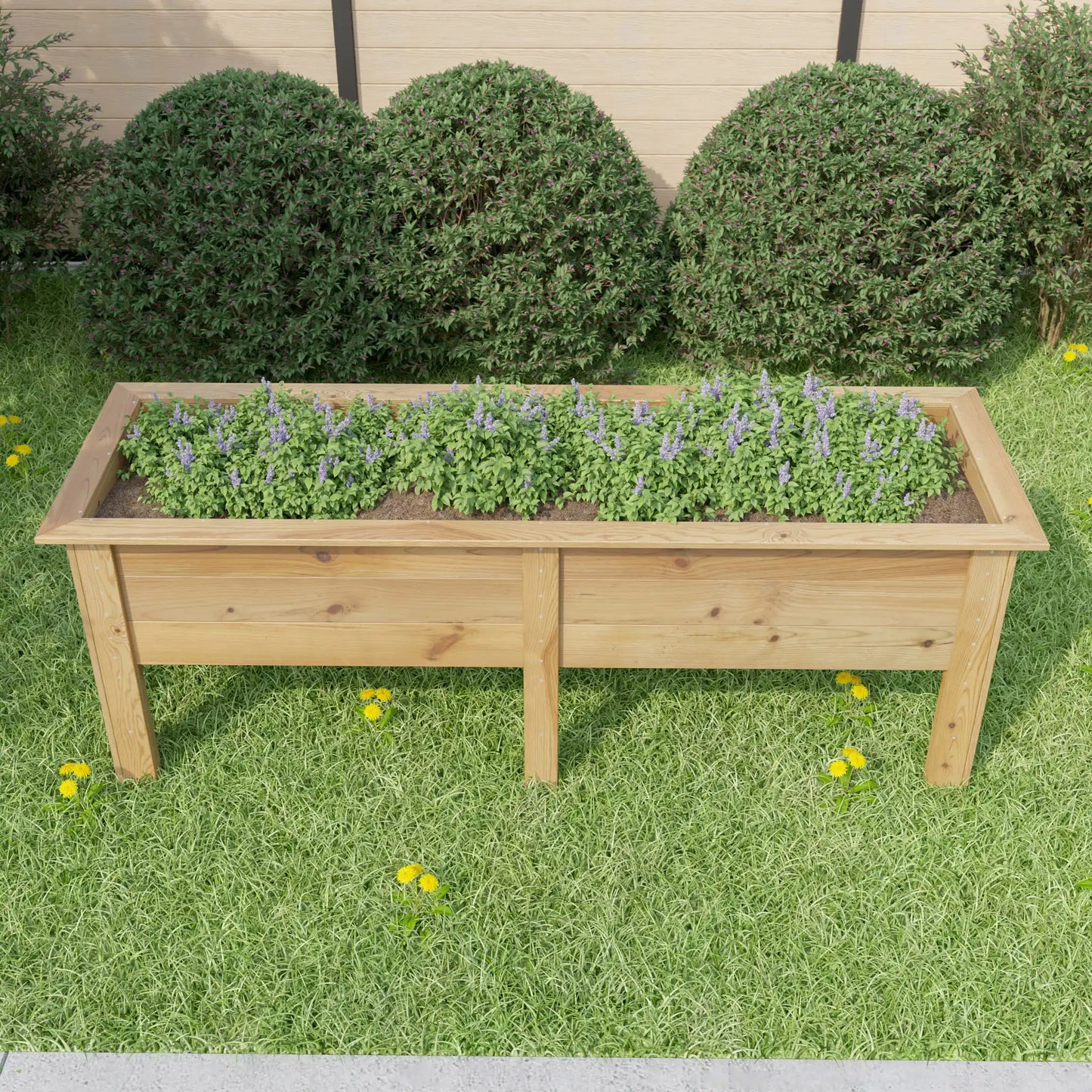 DIY Raised Planter Box Plans (PDF)