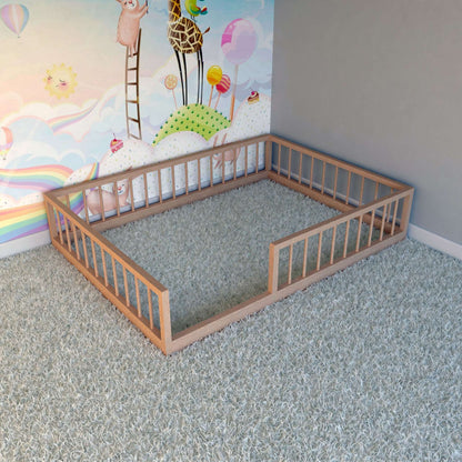 DIY, PDF, Montessori Floor Bed Plans, US Full Size