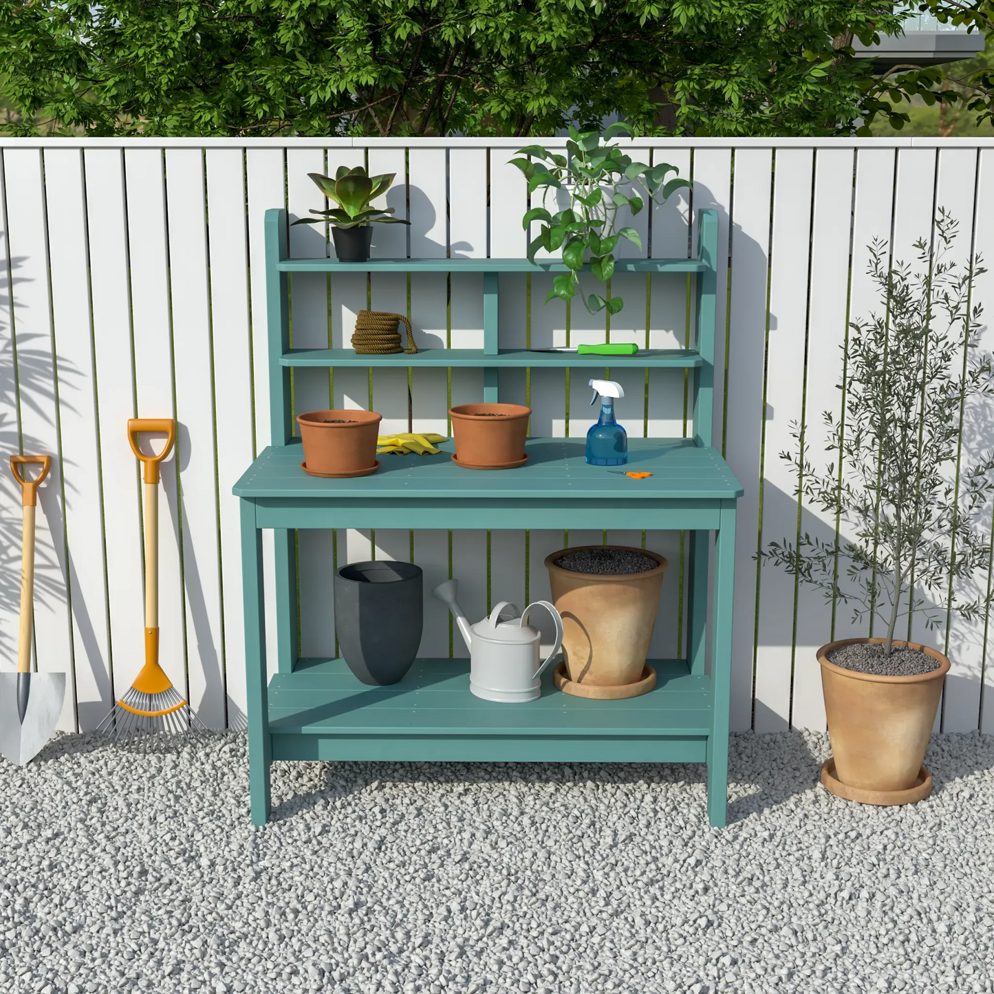 DIY Potting Bench Plans (PDF Guide)