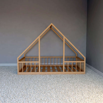 DIY, PDF, Montessori Floor House Bed Plans, US Twin Size