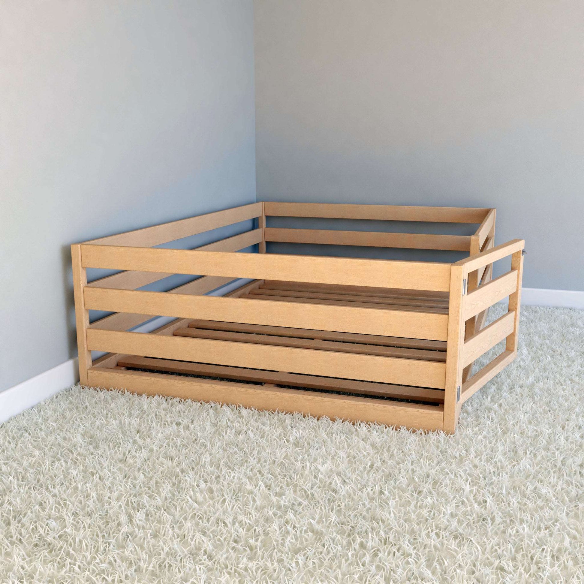 DIY, PDF, Montessori Floor Bed Plans, US Full Size