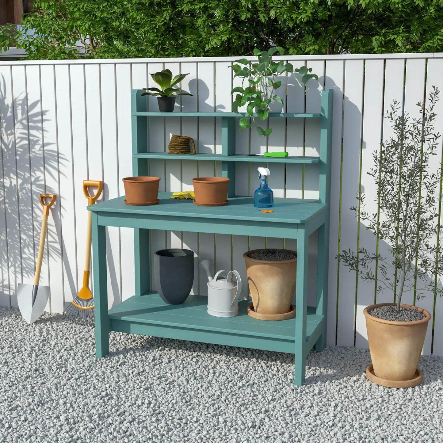 DIY Potting Bench Plans (PDF Guide)