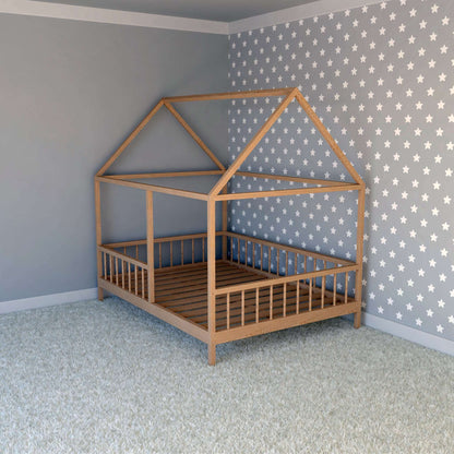 DIY, PDF, Toddler House Bed Plans, US Full Size