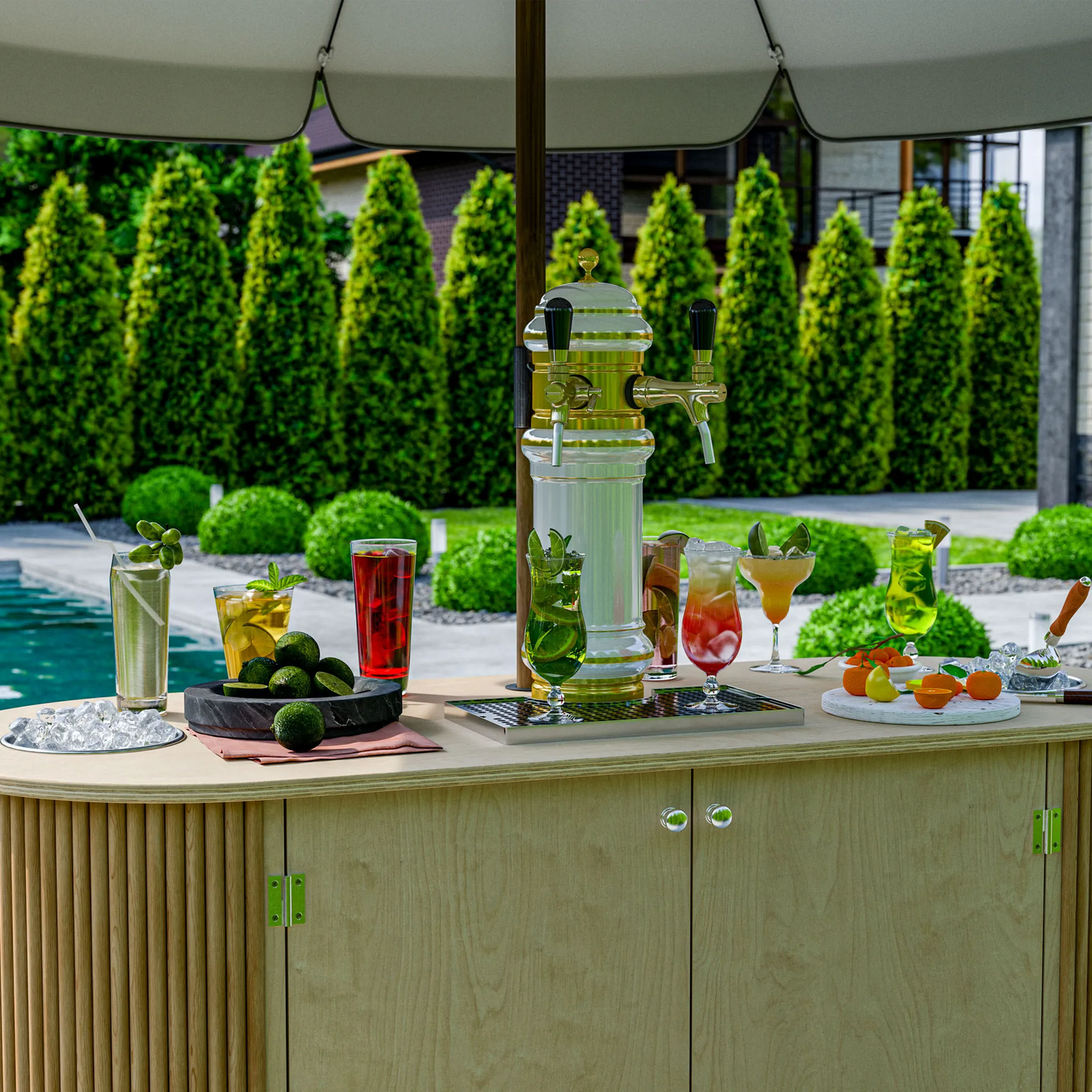 DIY PDF Collapsible Drink Cart Plans – Build a Stylish and Functional Folding Beverage Cart!