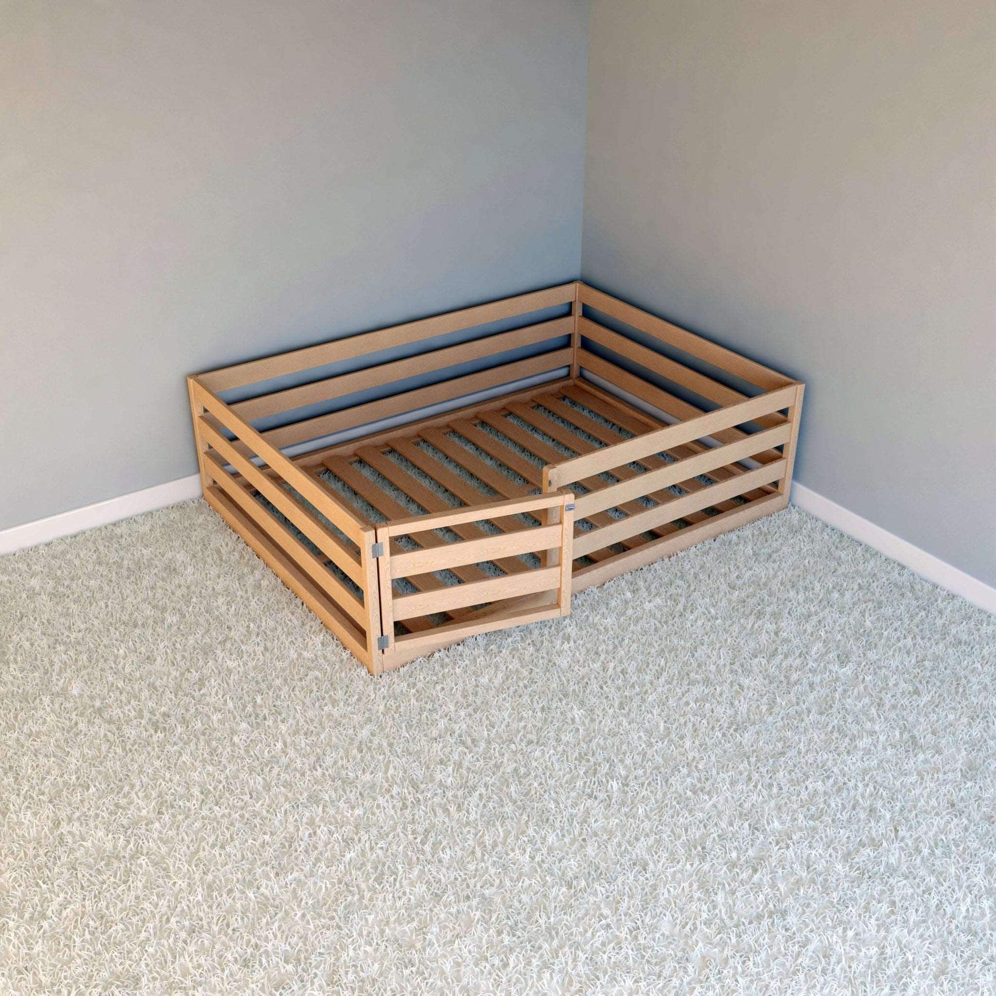 DIY, PDF, Montessori Floor Bed Plans, US Full Size