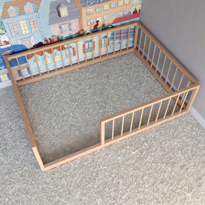 DIY, PDF, Montessori Floor Bed Plans, US Full Size