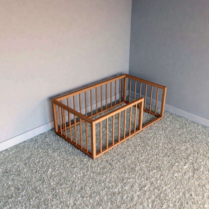 DIY, PDF, Montessori Floor Bed Plans, US Crib Size