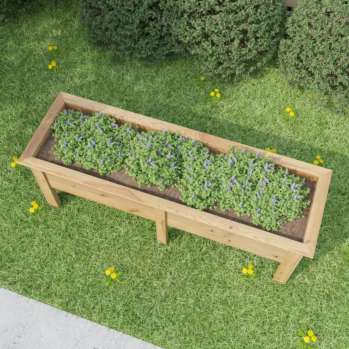 DIY Raised Planter Box Plans (PDF)