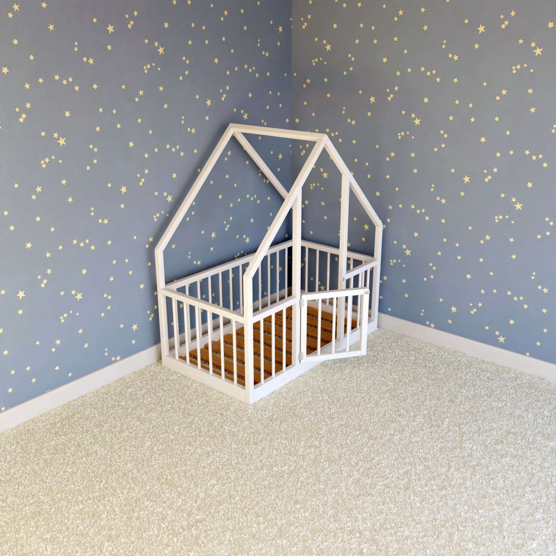 DIY, PDF, Montessori Floor Bed Plans, US Crib Size