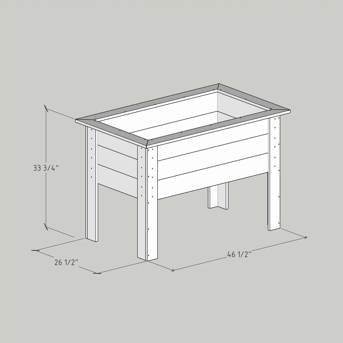 Box Plan.pdf Raised Planter Box Plans Pdf DIY Raised Herb Garden Planter Box: