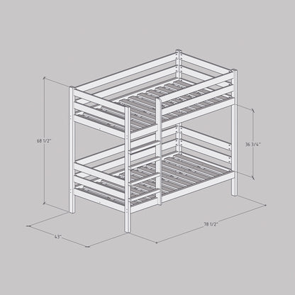 Twin Bunk Bed