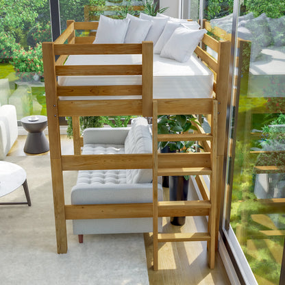 DIY Loft Bed Plans, US Full Size (PDF Guide)