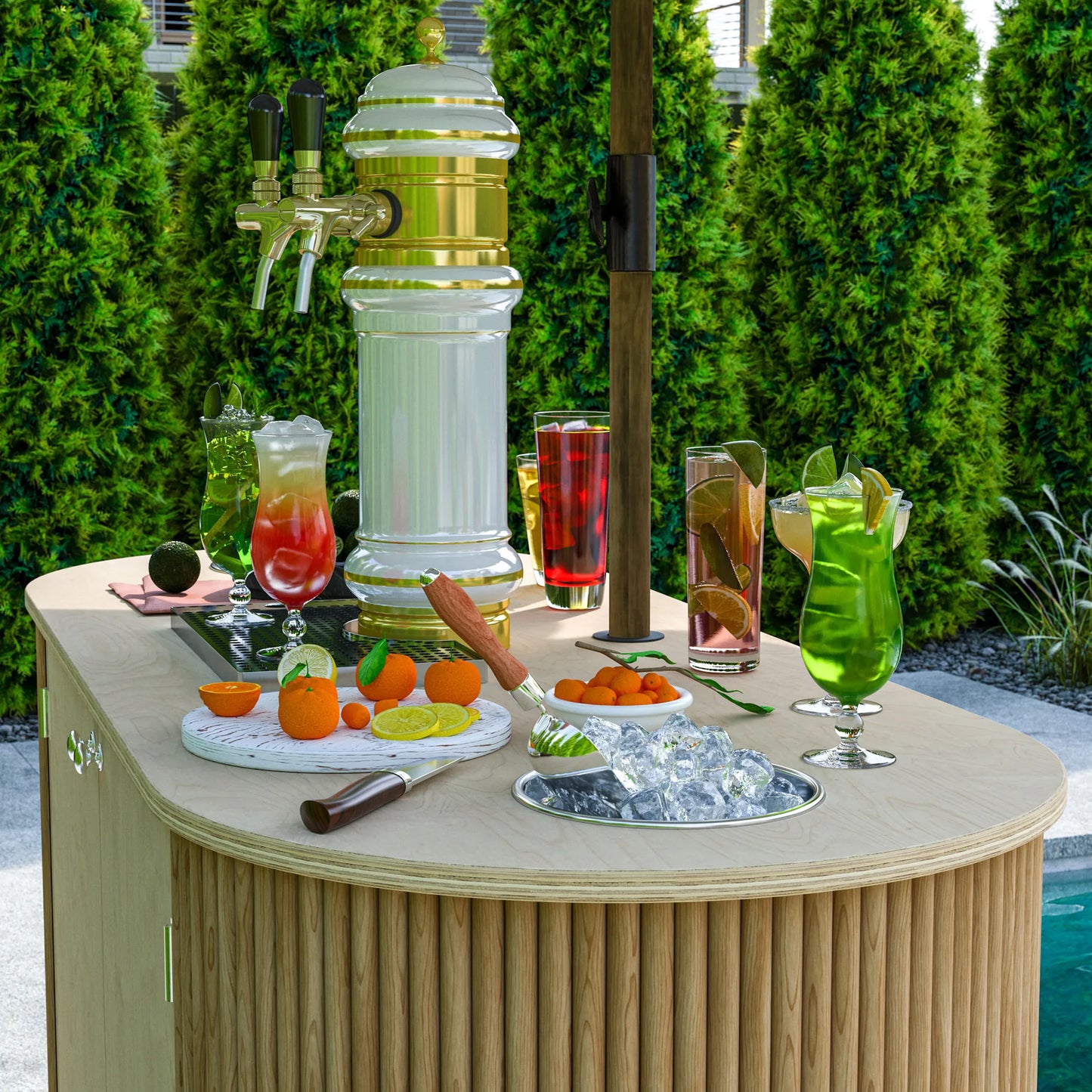 DIY PDF Collapsible Drink Cart Plans – Build a Stylish and Functional Folding Beverage Cart!