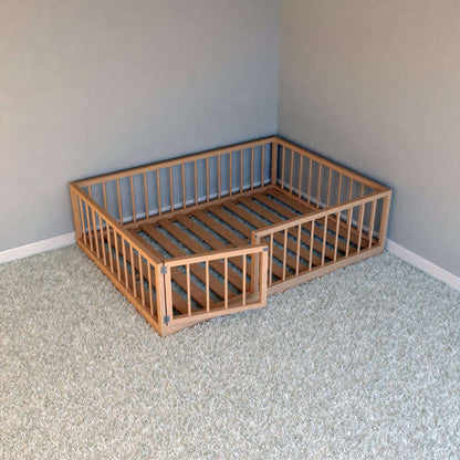 DIY, PDF, Montessori Floor Bed Plans, US Full Size